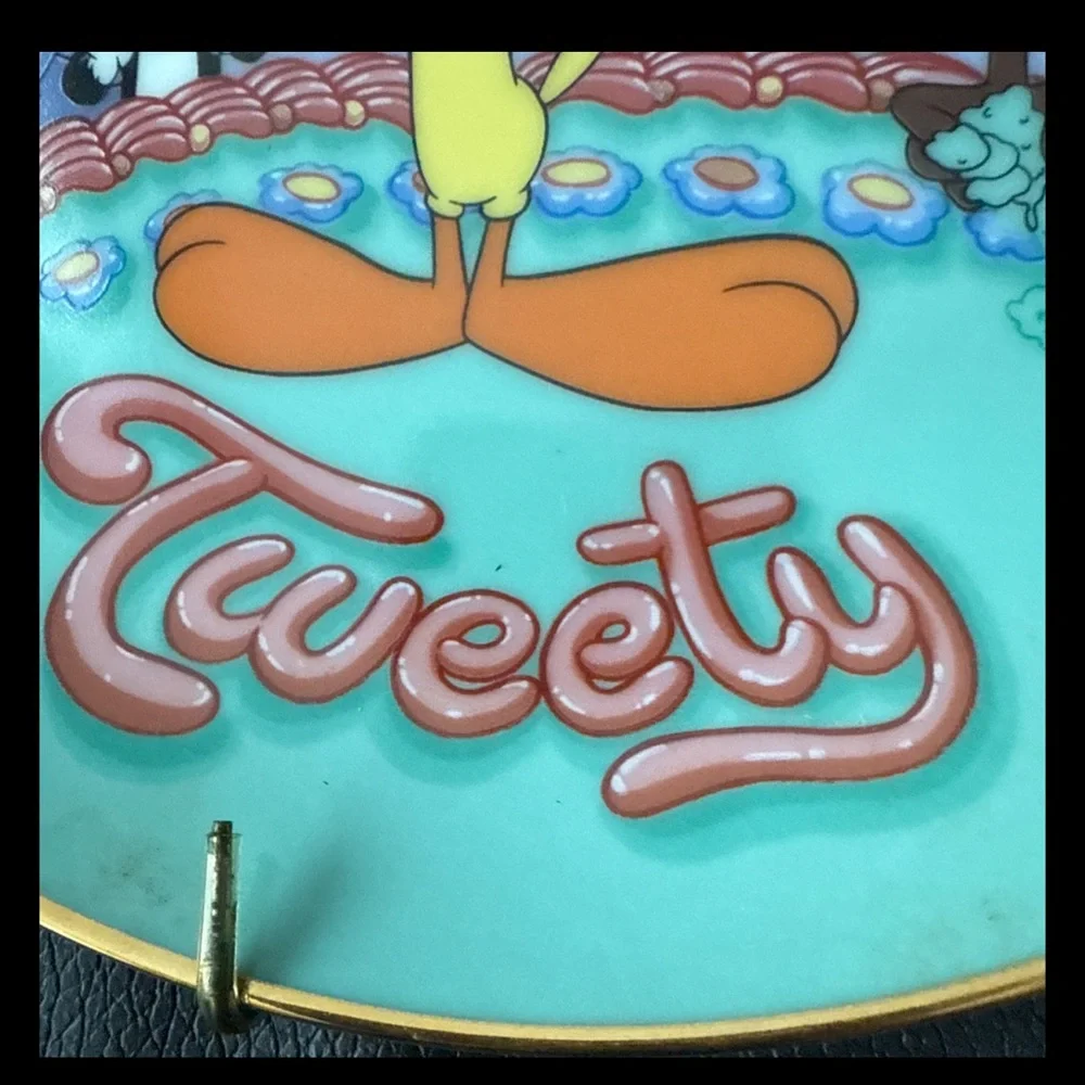 Tweety Happy 50th Birthday Party Plate